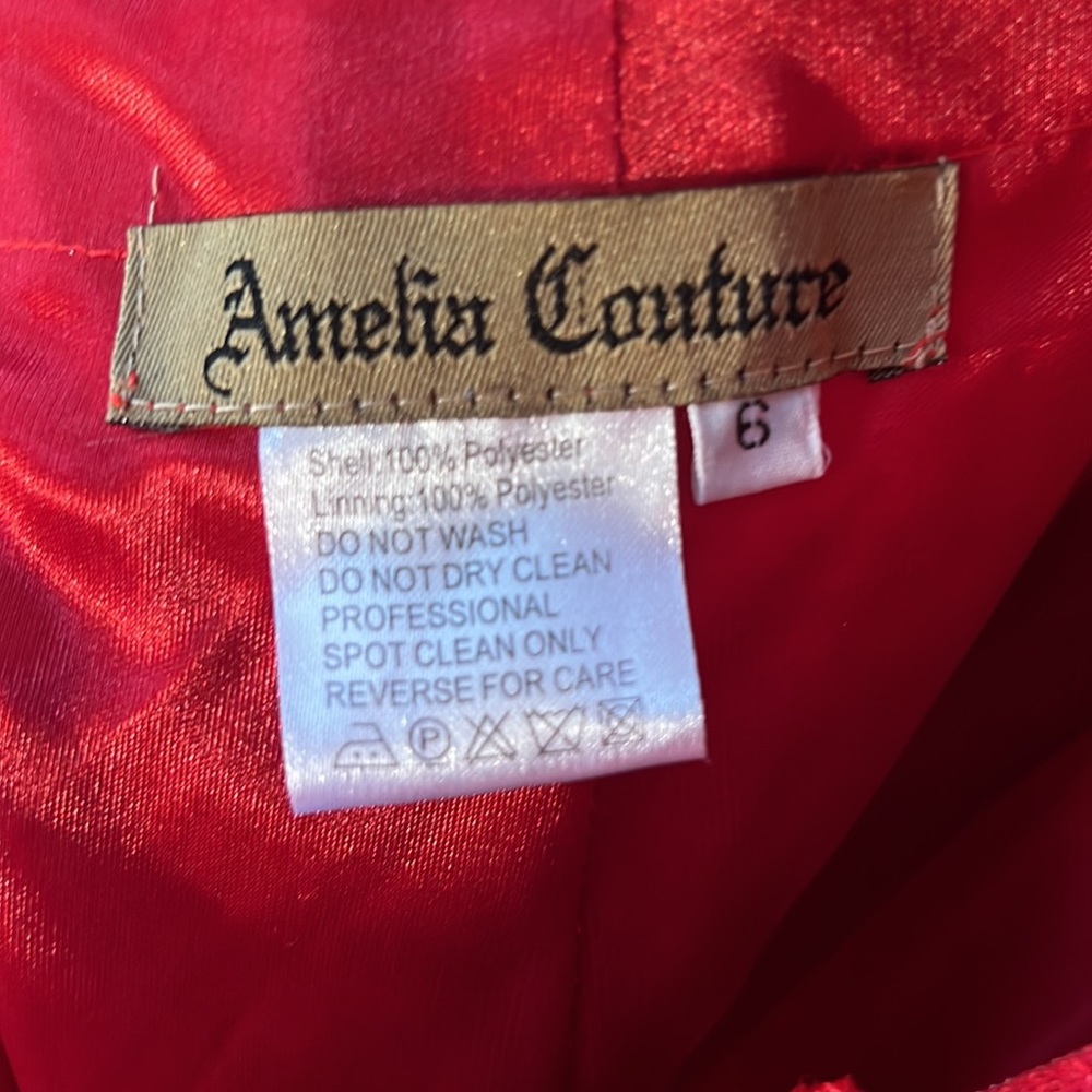 Formal Red Dress - Picture 9 of 11